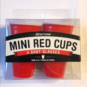 Mini Red Solo Cup -2oz. Shot Glasses-